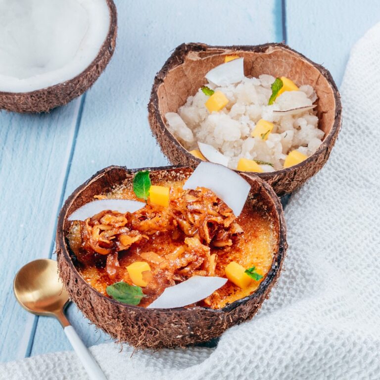 Tropische Crème Brulée Tropische Crème Brulée