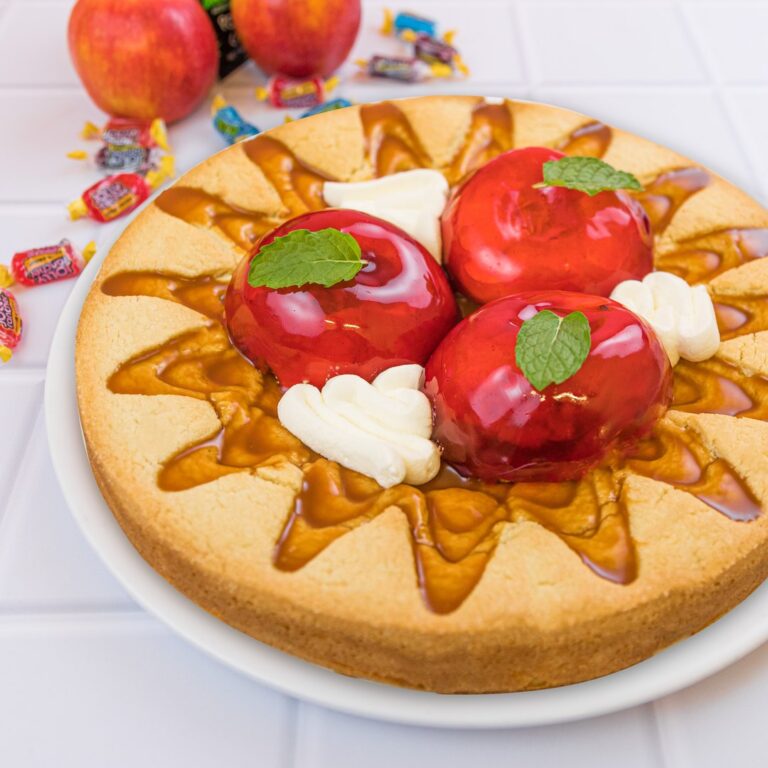 Tarta de manzana de caramelo!