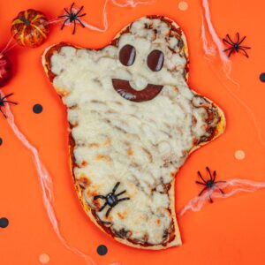 Pizza fantôme d&rsquo;Halloween