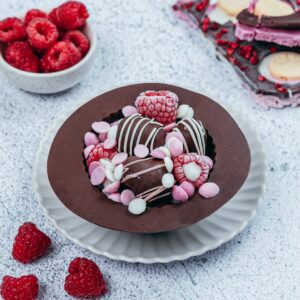 Frambuesas y chocolate !