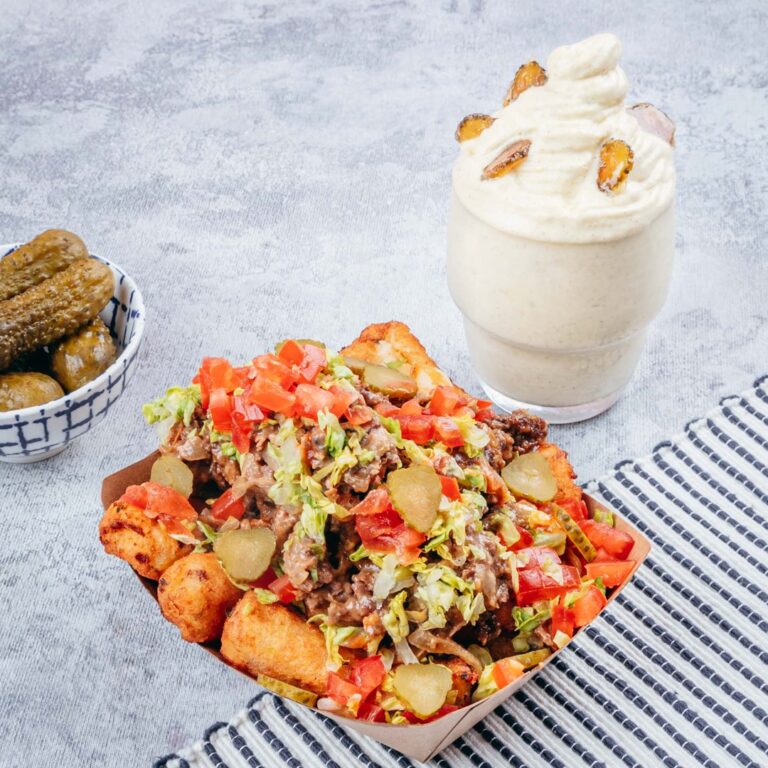 Bolinho de batata com carne