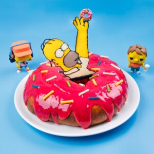 Homer e a rosquinha gigante