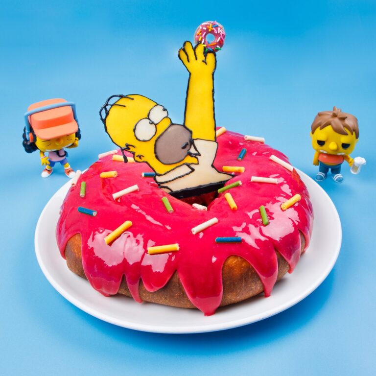Homer e a rosquinha gigante