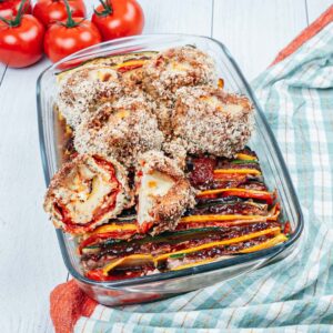 Gratin mille-feuille estival