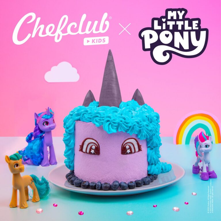 Farbenfroher My Little Pony Kuchen
