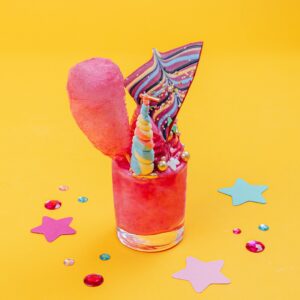 Milkshake unicórnio
