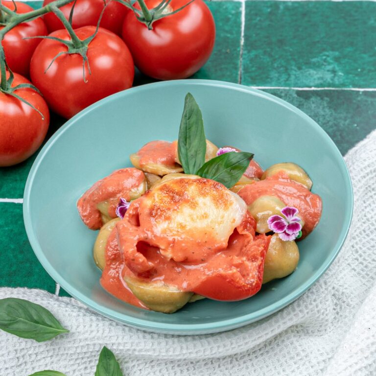 Ravioli de carne moída
