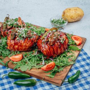 Carne na cerveja & batata assada
