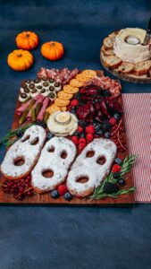 Spooky Halloween Cheese Board