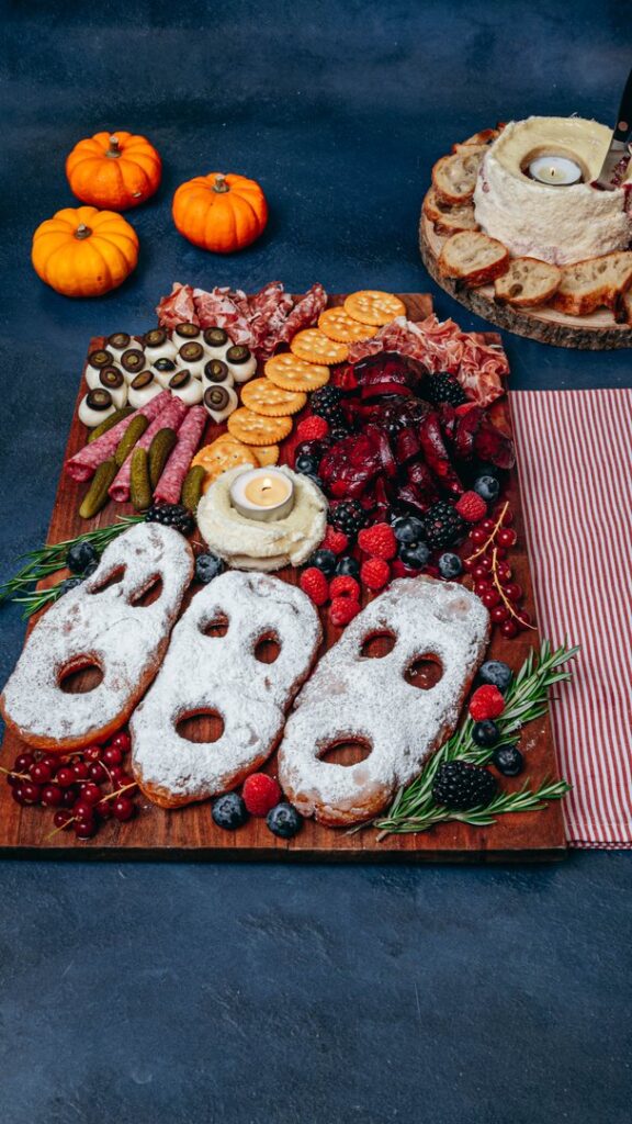 Spooky Halloween Cheese Board
