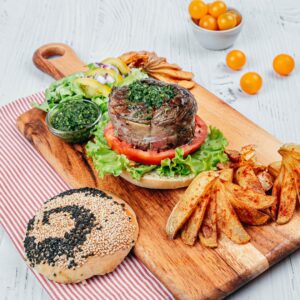 Hausgemachter Filet Burger