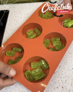 Bolinho Frankenstein