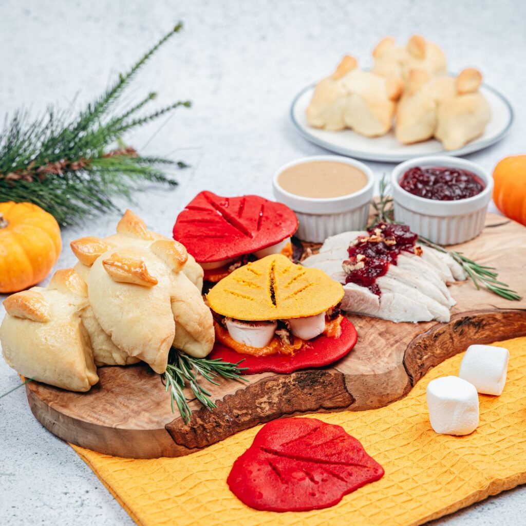 Cranberry & Turkey Rolls