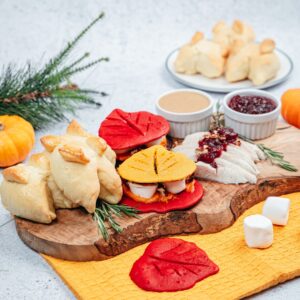 Cranberry & Turkey Rolls