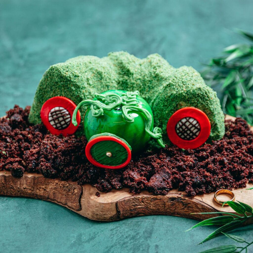 Hobbit House Cake