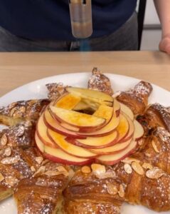 Shooting Star Almond Croissants
