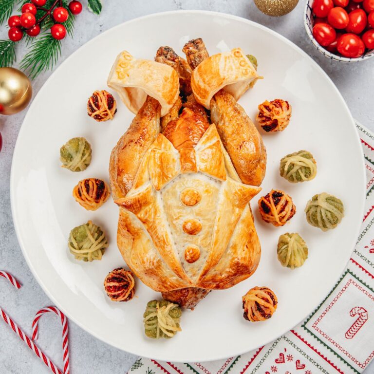 La dinde de Noël en croûte La dinde de Noël en croûte