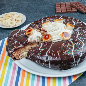 Boston Creme Party Donut