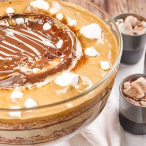 El ponche de huevo de chocolate!