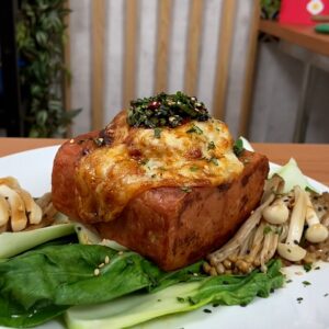 Bloquinhos de carne de porco