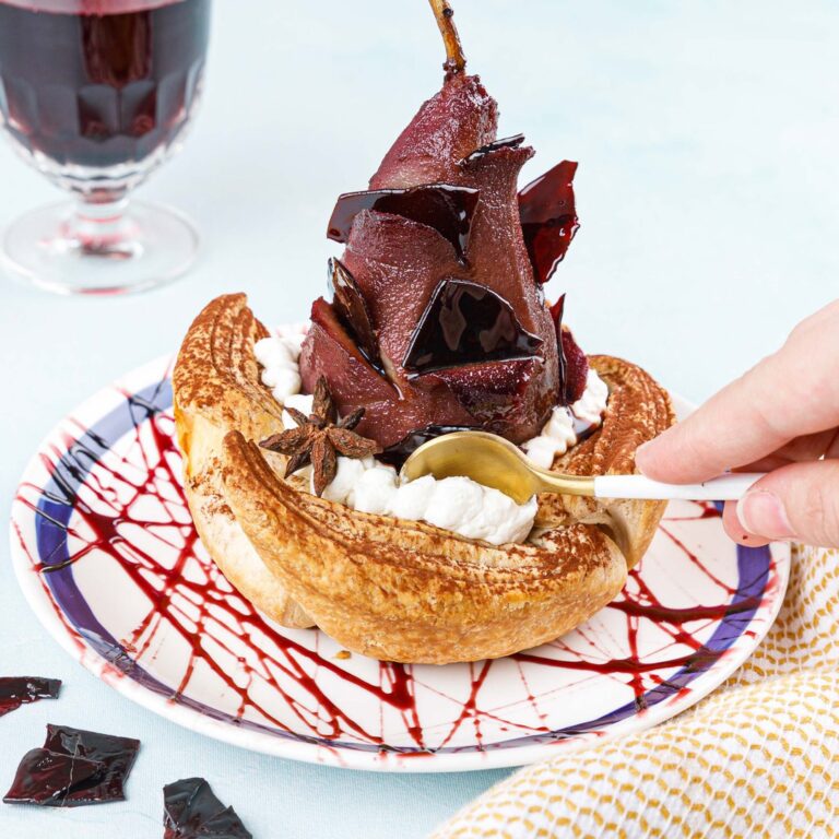 Mulled Wine & Pears