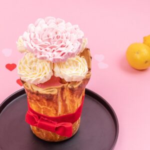 Bouquet of Rose Meringues