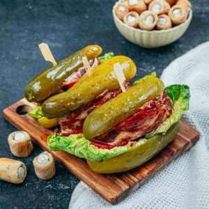 Pepinillos rellenos! Pepinillos rellenos!