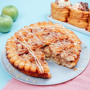 Pastel de churros con manzana!
