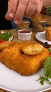 Cordon Blue & Puffed Potatoes