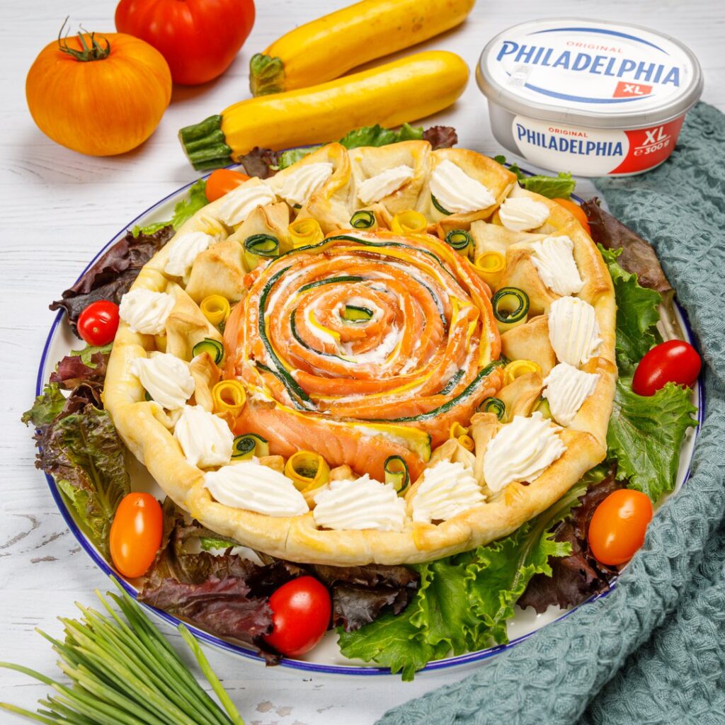 Pastel de salmón cremoso!