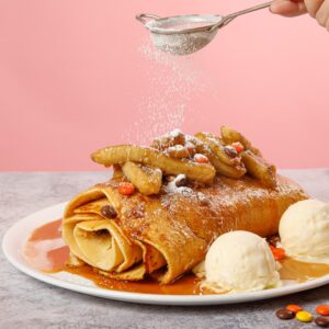 Banana caramelizada