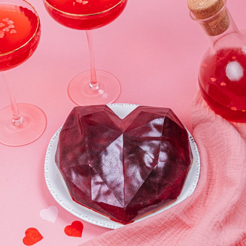 Tiramisu d&rsquo;amour de Saint Valentin