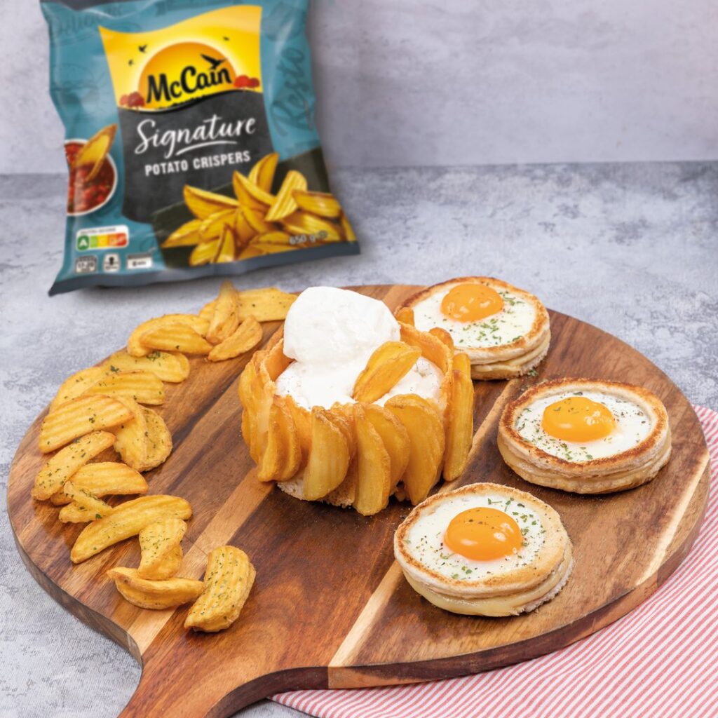 Croque-madame a la frite