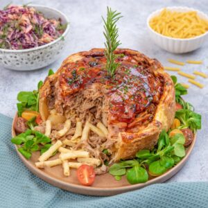 BBQ Chicken Pot Pie
