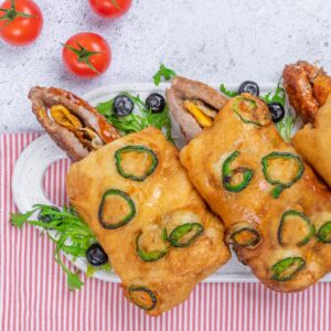 Rollito de huevo con salchicha!