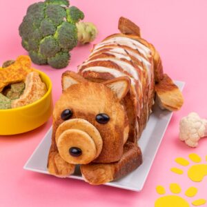 Croque toutou et ses os en légumes Croque toutou et ses os en légumes