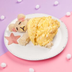 Sleepy Teddy-Bear Omelet