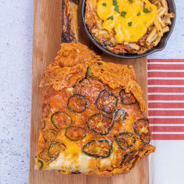 Short Rib Burrito & Chili Macaroni