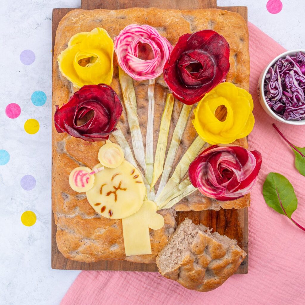 La focaccia à la betterave de Lola