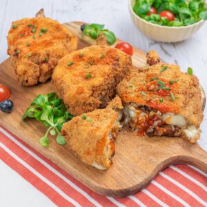 King Ribs With A Cheesy Potato Surprise