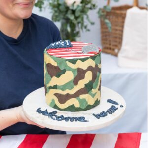 Camouflage Hero Cake