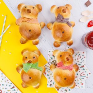 Brioche-Bärchen