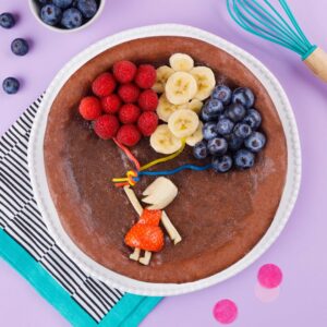 Flying Gooey Chocolate Cake