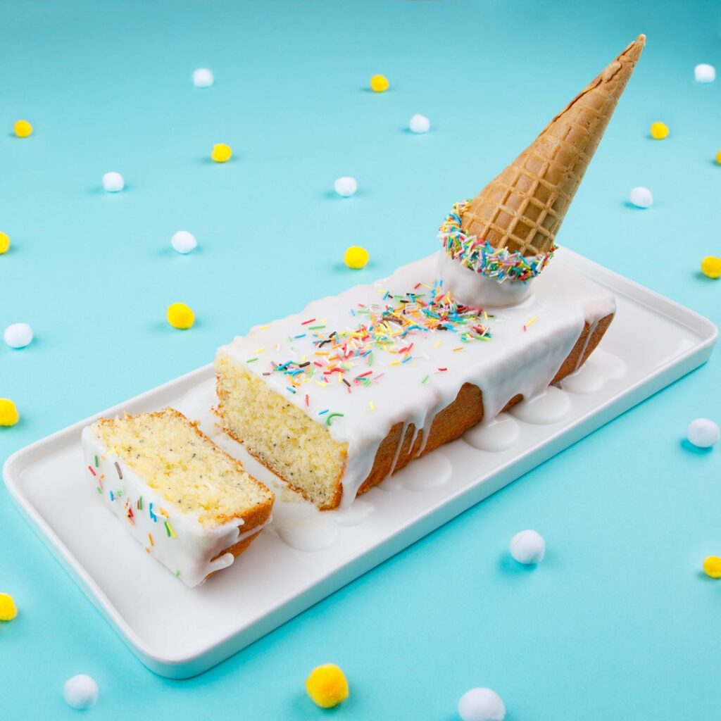 Lemon Cake Illusion