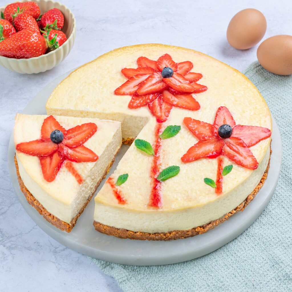 Cheesecake in Full Bloom