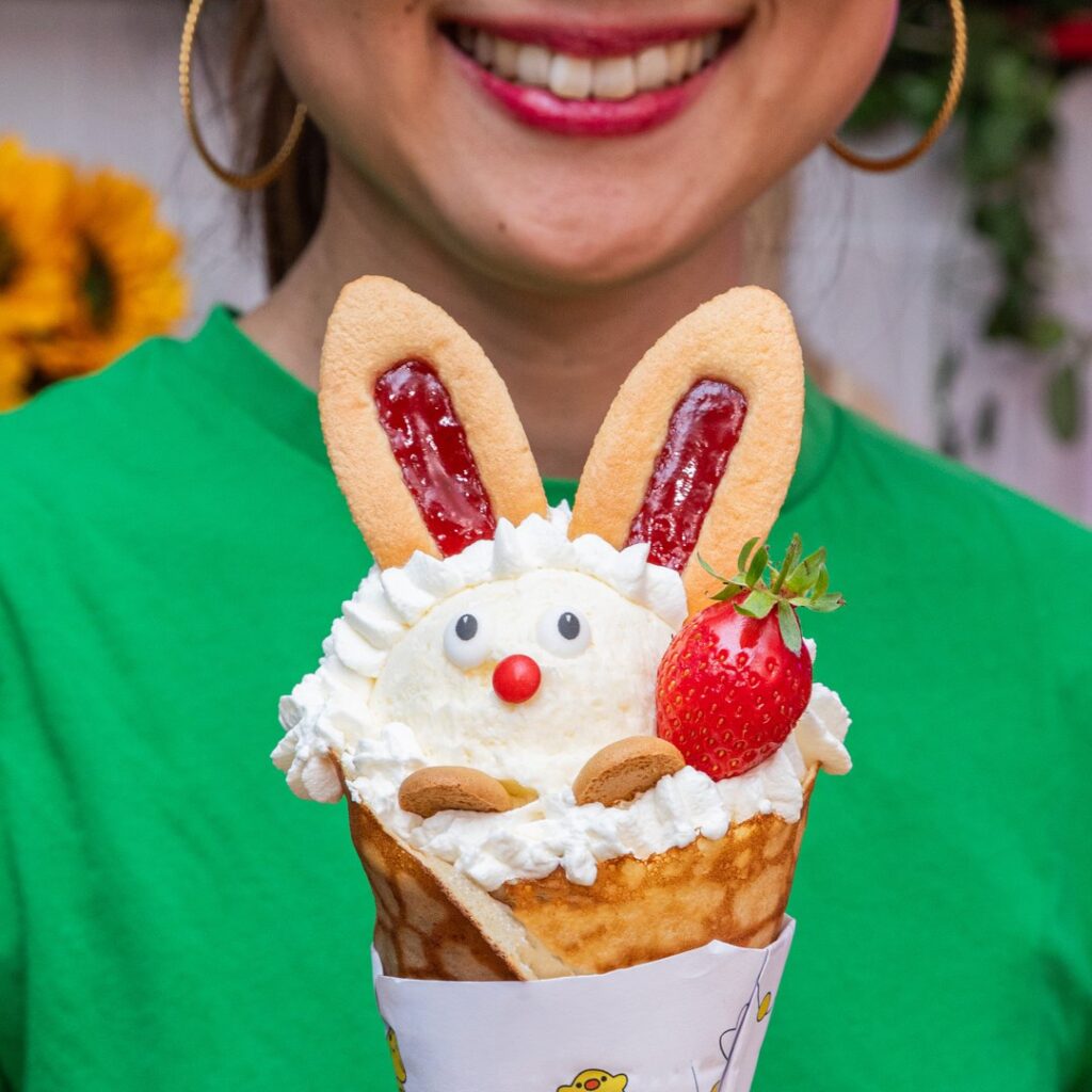 Les cornets de crêpes animaux