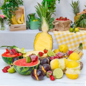 La ronde des fruits givrés La ronde des fruits givrés