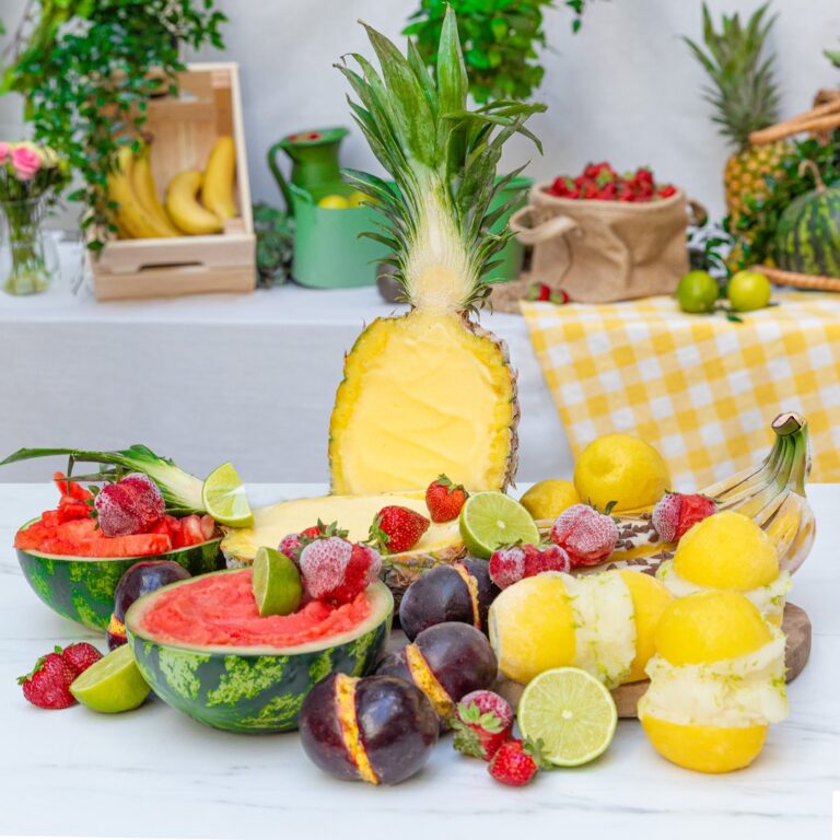 La ronde des fruits givrés La ronde des fruits givrés