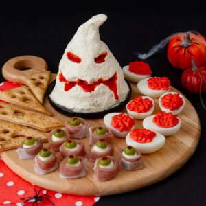 Hauntingly Delicious Cheese Bites
