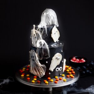 Boo-tiful Ghost Cake